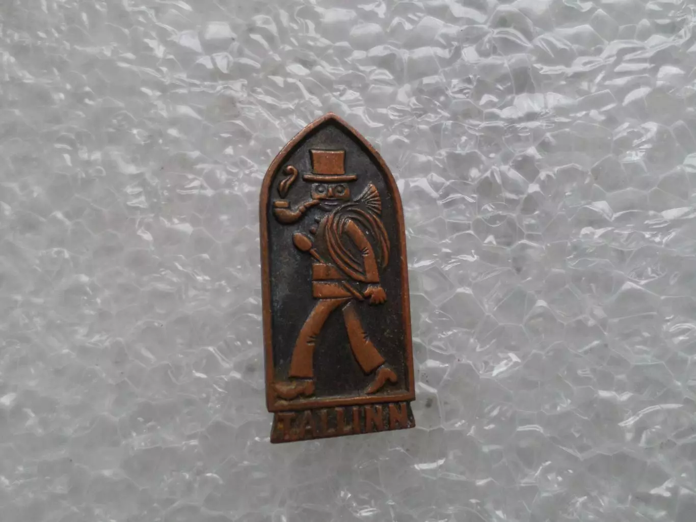 значок гор. Таллин тяж.мет