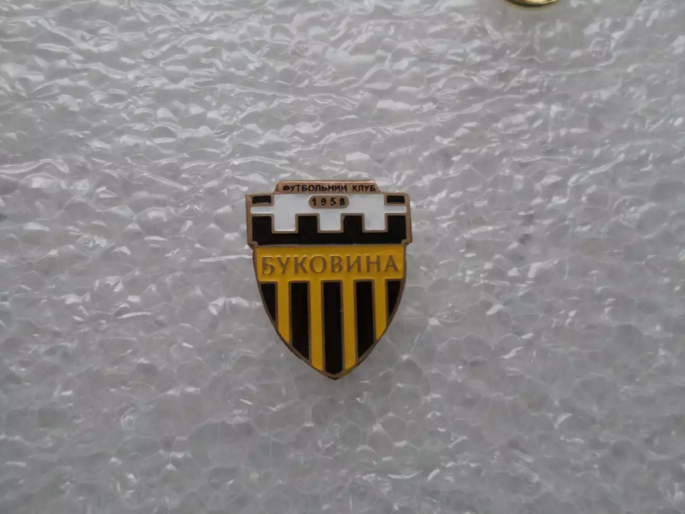 Значок футбол ФК Буковина Черновцы