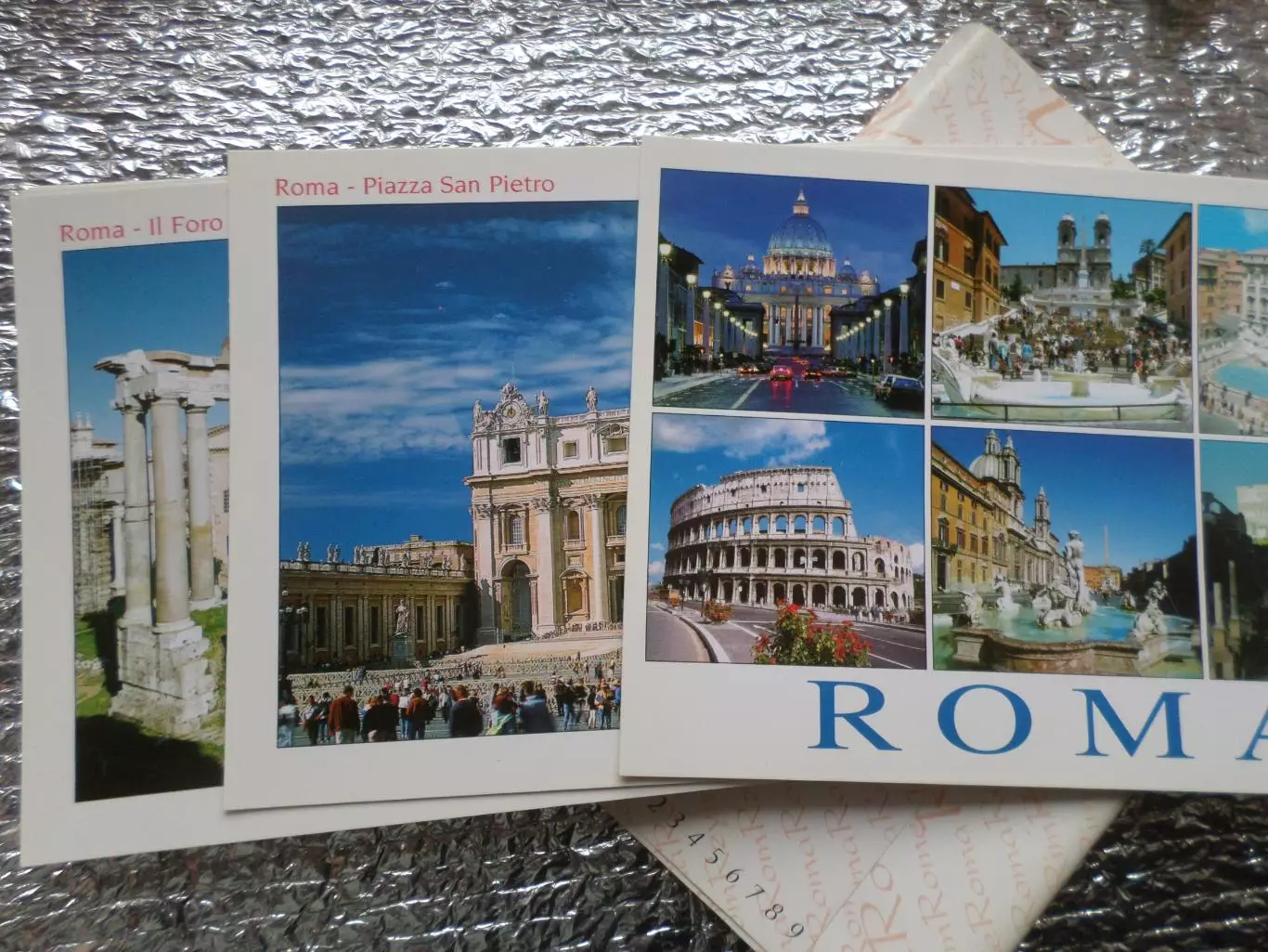 набор открыток Рим Италия 1