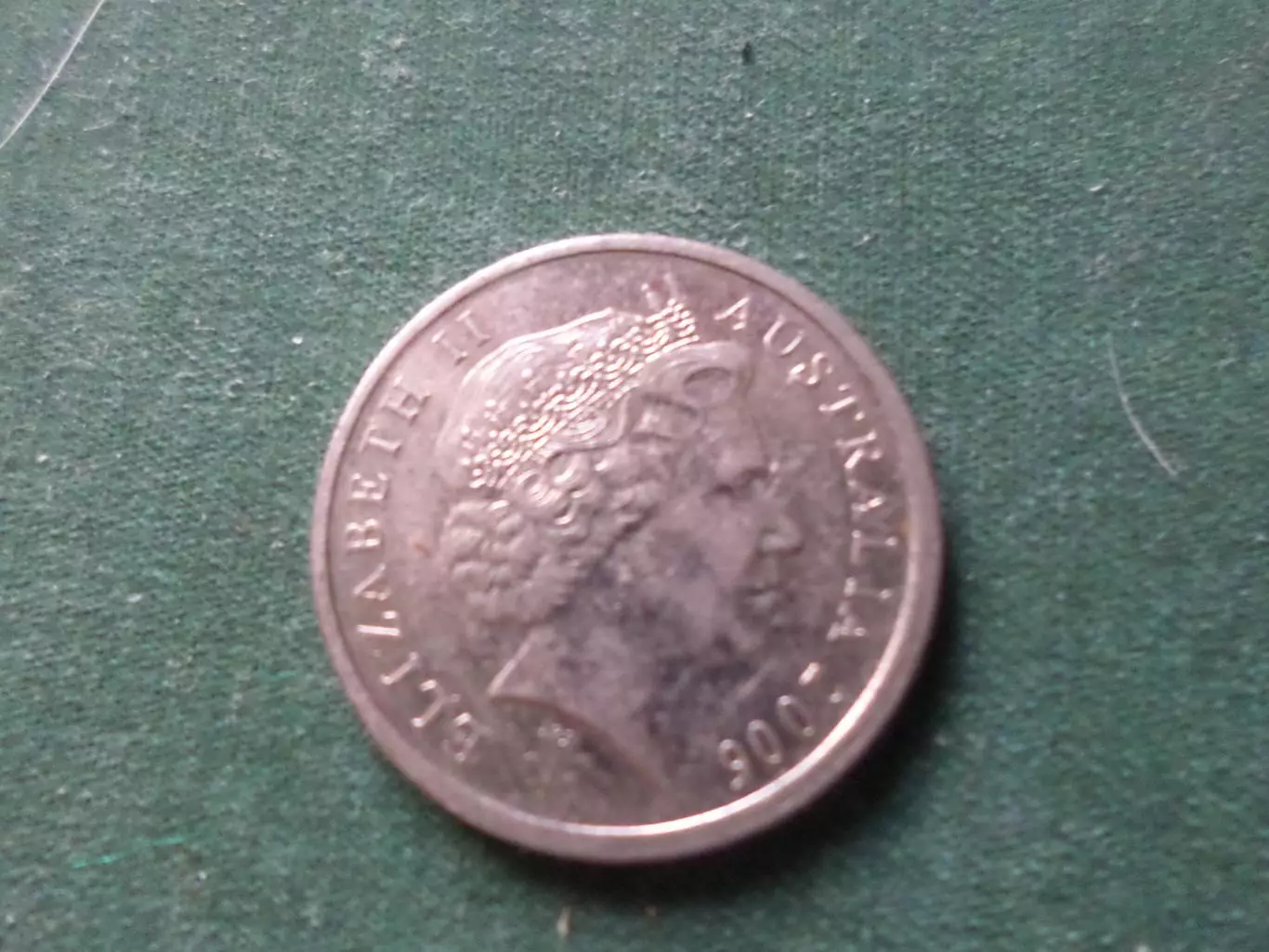 Монета 5 центов Австралия 2006 г