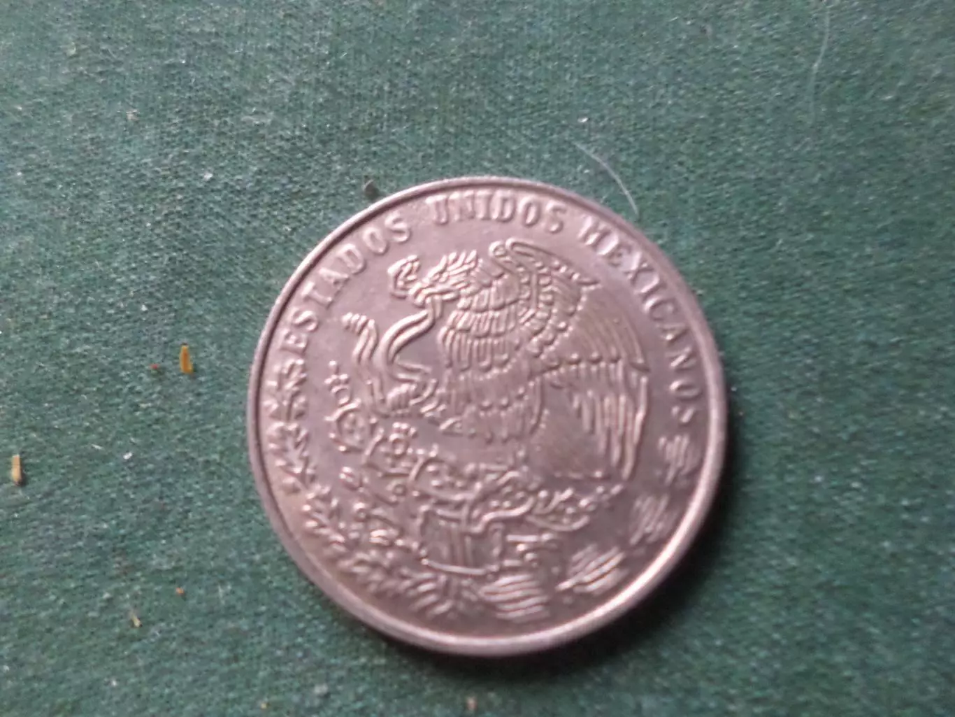 Монета 20 сентаво Мексика 1975 г 1