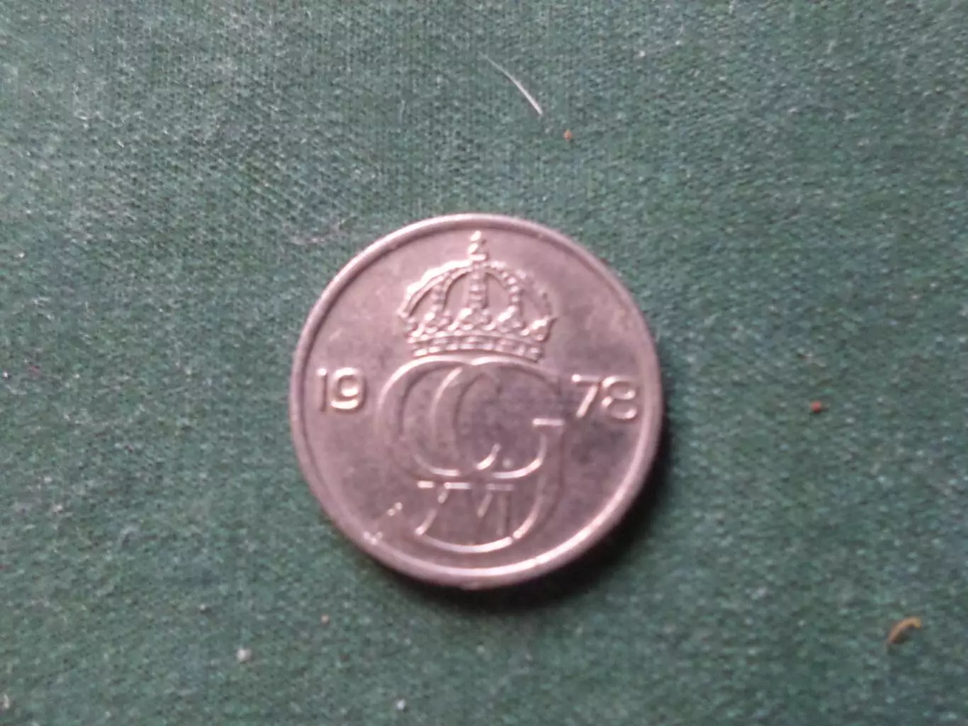 Монета 10 эре Швеция 1978 г 1