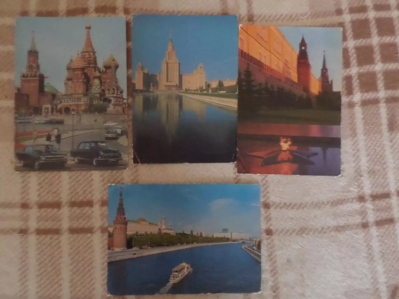 открытки Москва 4 шт