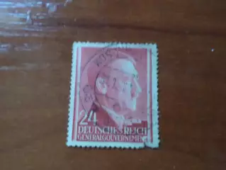 Марки Германия рейх Гитлер гаш