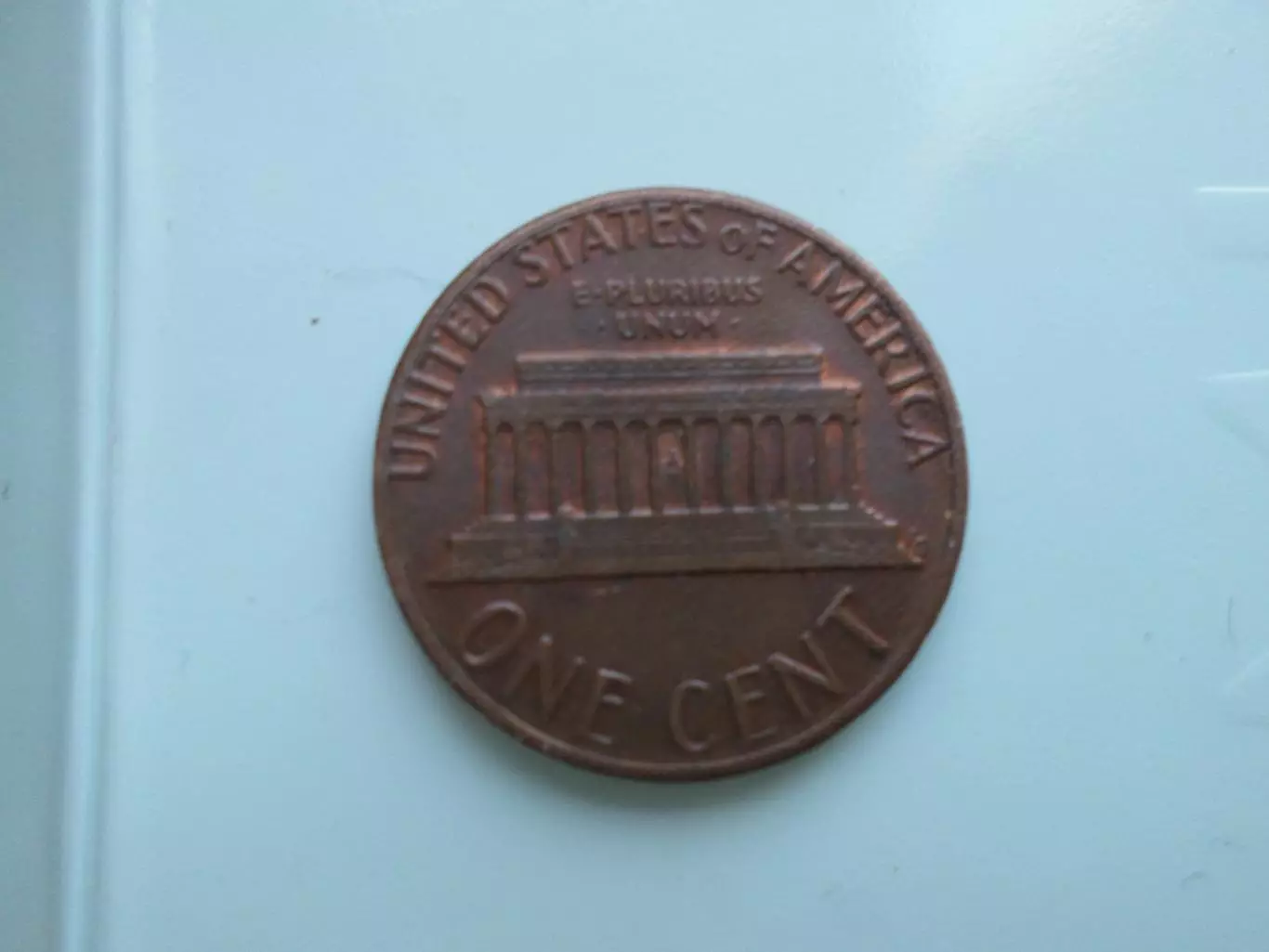 Монета 1 цент США 1984 г 1