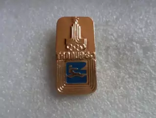 значок Олимпиада-80 Москва 1980 парусный спорт