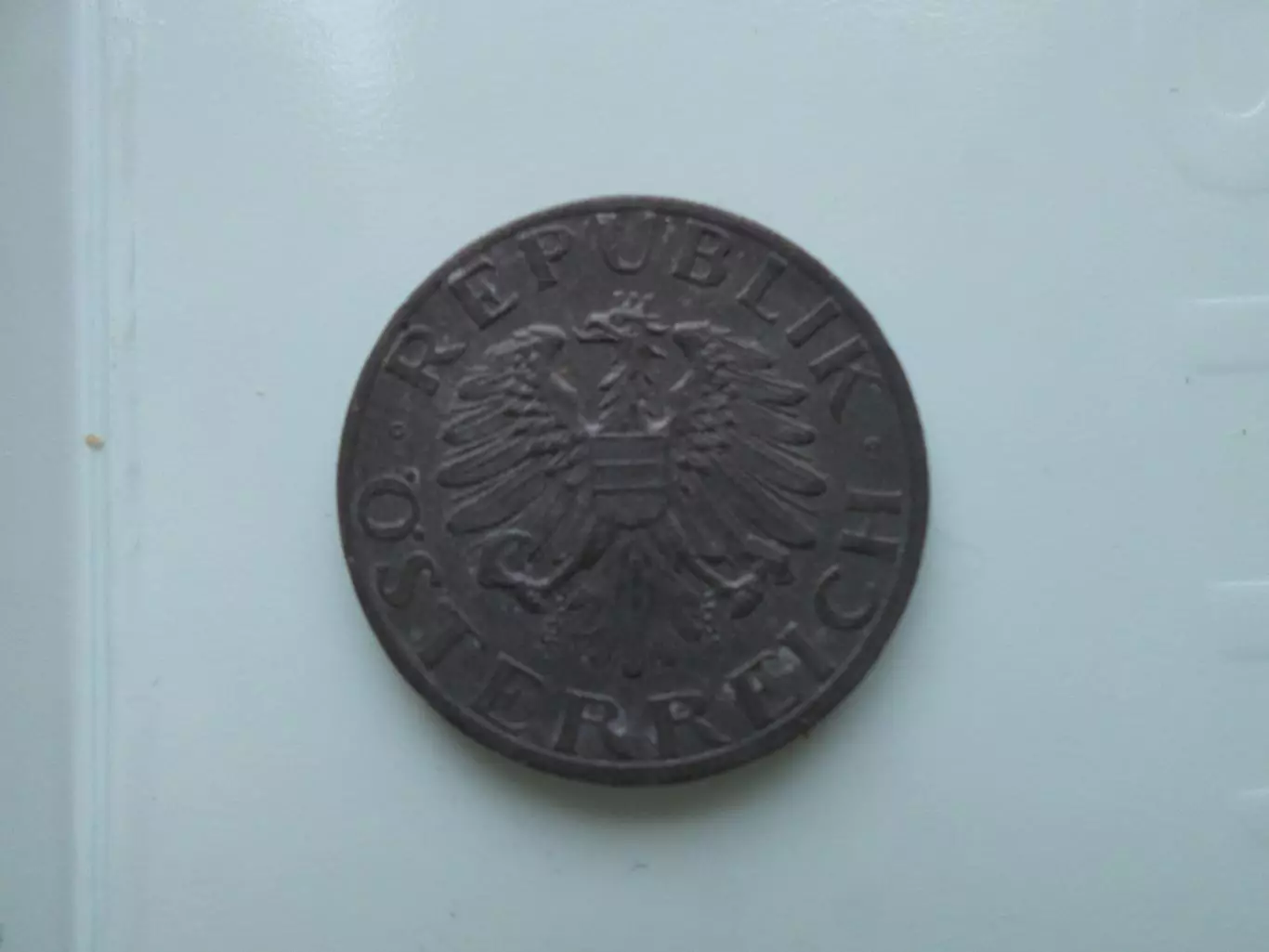 Монета 5 грошей Австрия 1975 г 1
