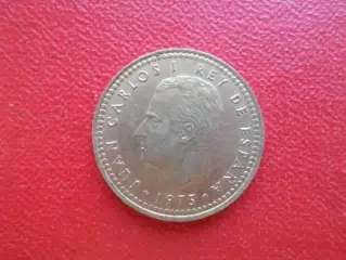 Монета 1 песета Испания 1979 г ( обр. 1975 г)