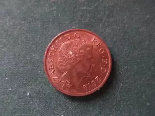 Монета 1 пенни Великобритания 2012 г