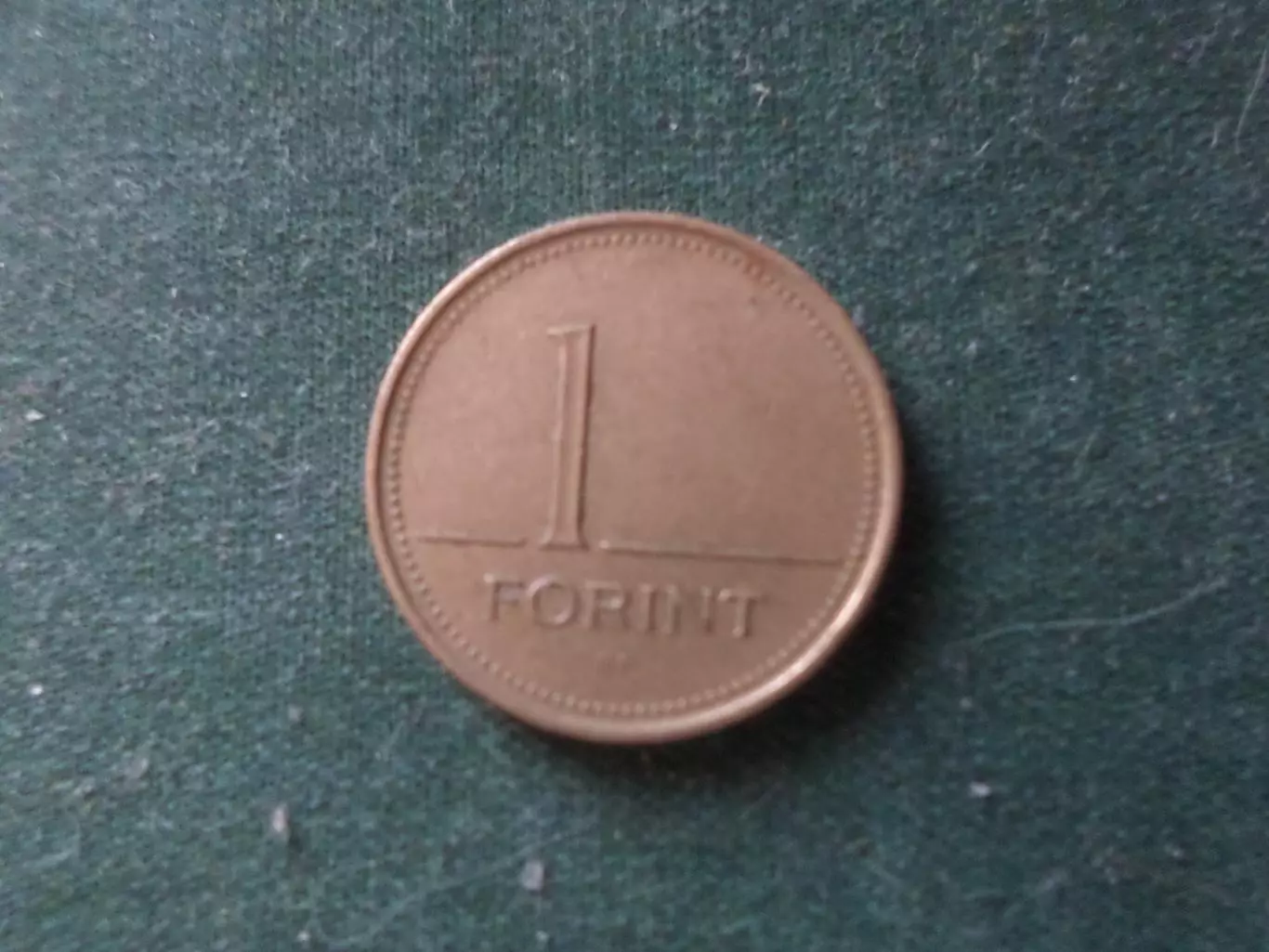 монета 1 форинт Венгрия 1993 г