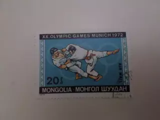 Марки Монголия олимпийские игры Мюнхен 1972 г гаш