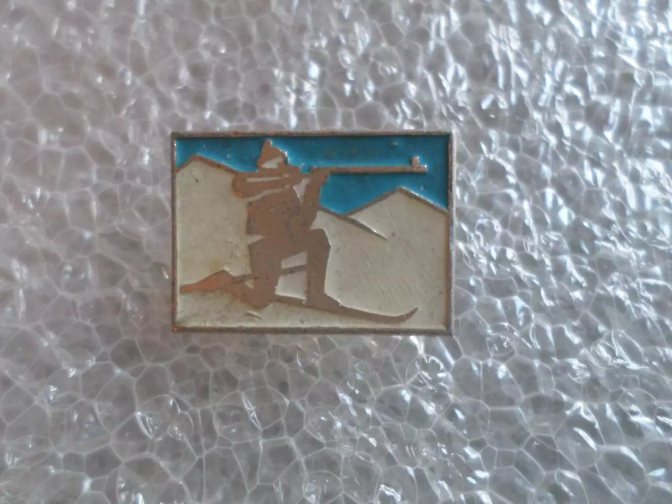 Значок спорт Биатлон