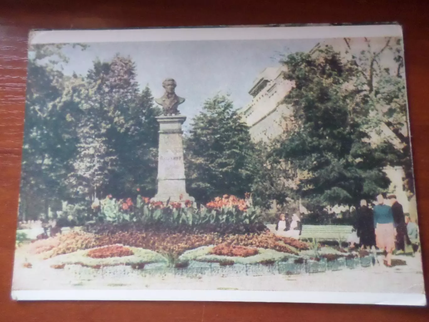открытка Харьков Памятник Пушкину 1960 г