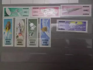 Марки Монголия Космос 1964 г негаш