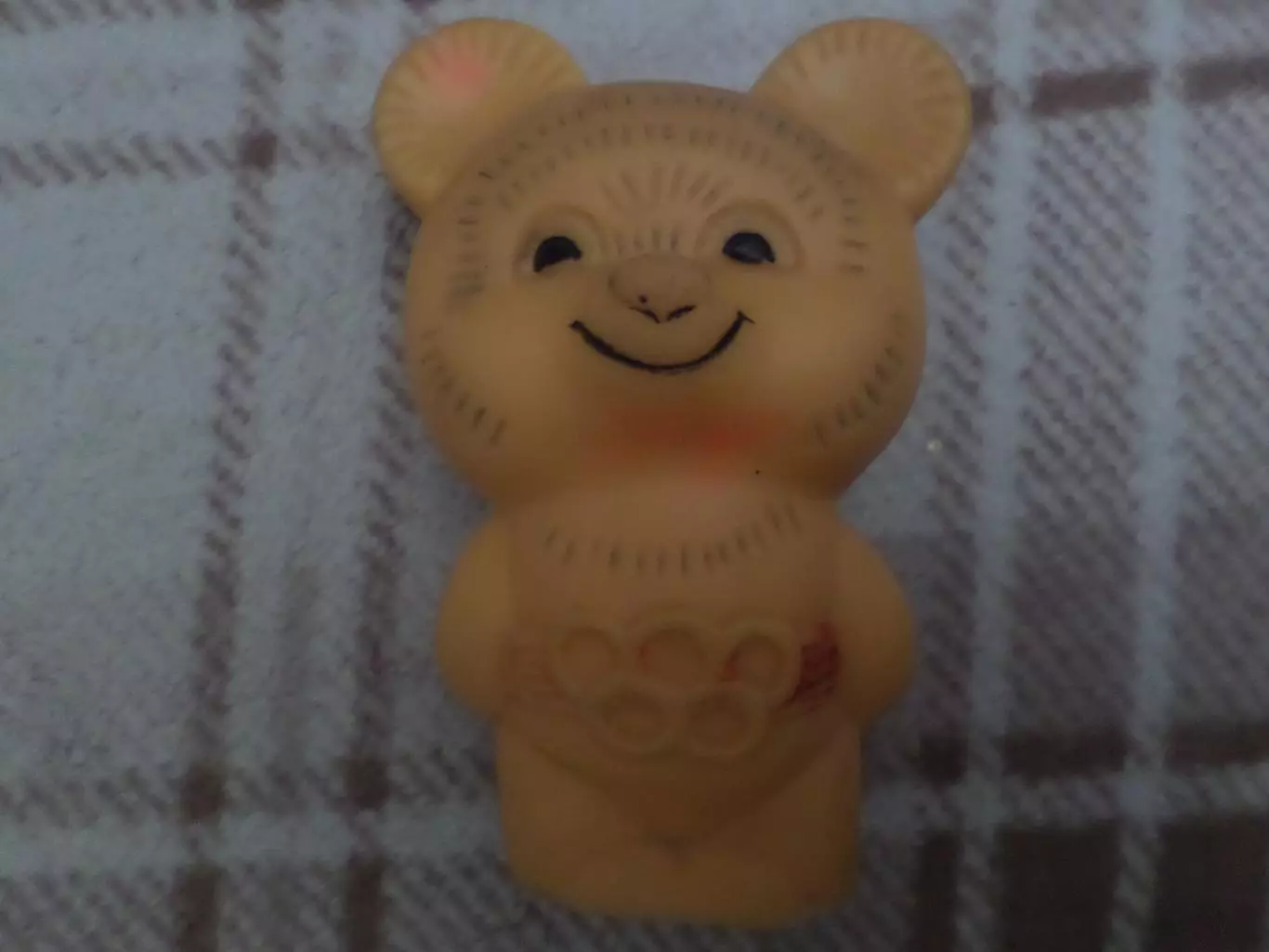 фигурка Мишка олимпийский Олимпиада-80 1980 г 12 см