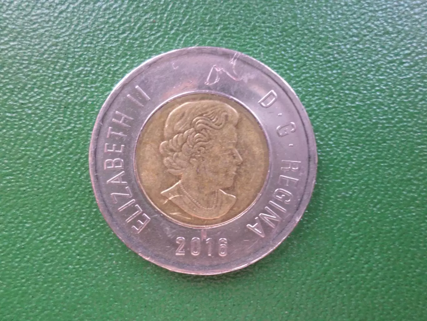 Монета 2 доллара Канада 2016 г 1