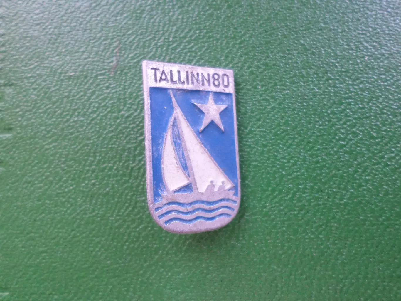 Значок Олимпиада-80 г Таллин 1980 г парусный спорт