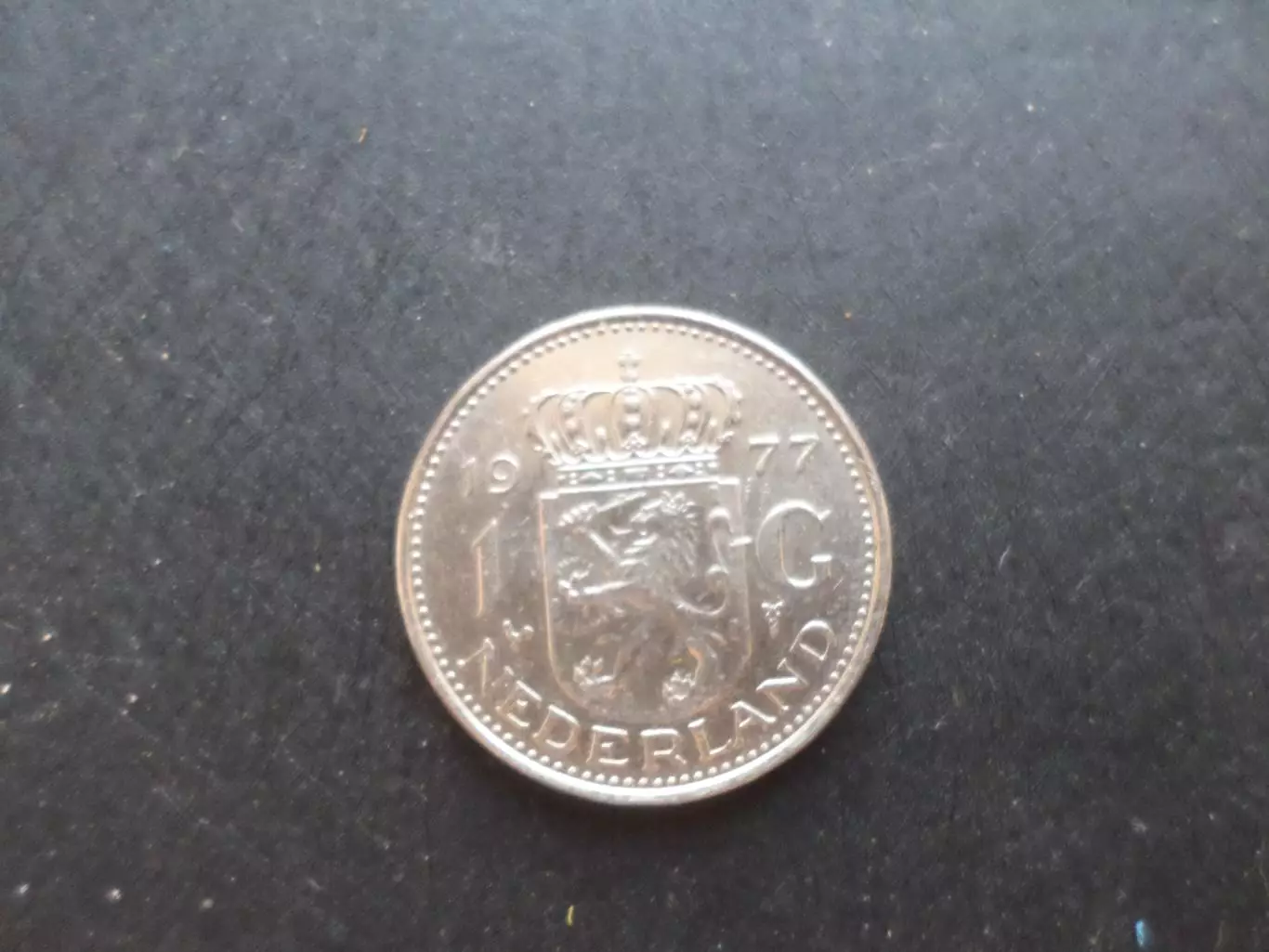 Монеты 1 гульден Нидерланды 1977 г 1
