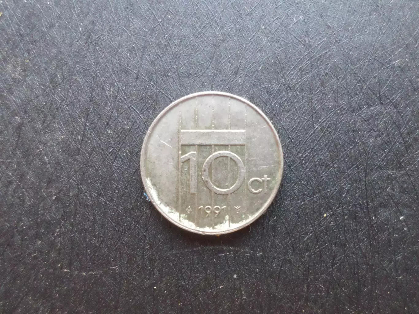 Монеты 10 центов Нидерланды 1991 г