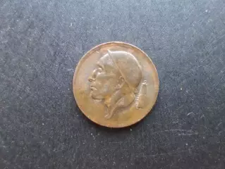 Монеты 50 центов Бельгия 1976 г