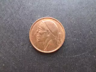 Монеты 50 центов Бельгия 1987 г