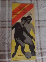 программа Ворскла Полтава - Авангард Ровно 1988 г