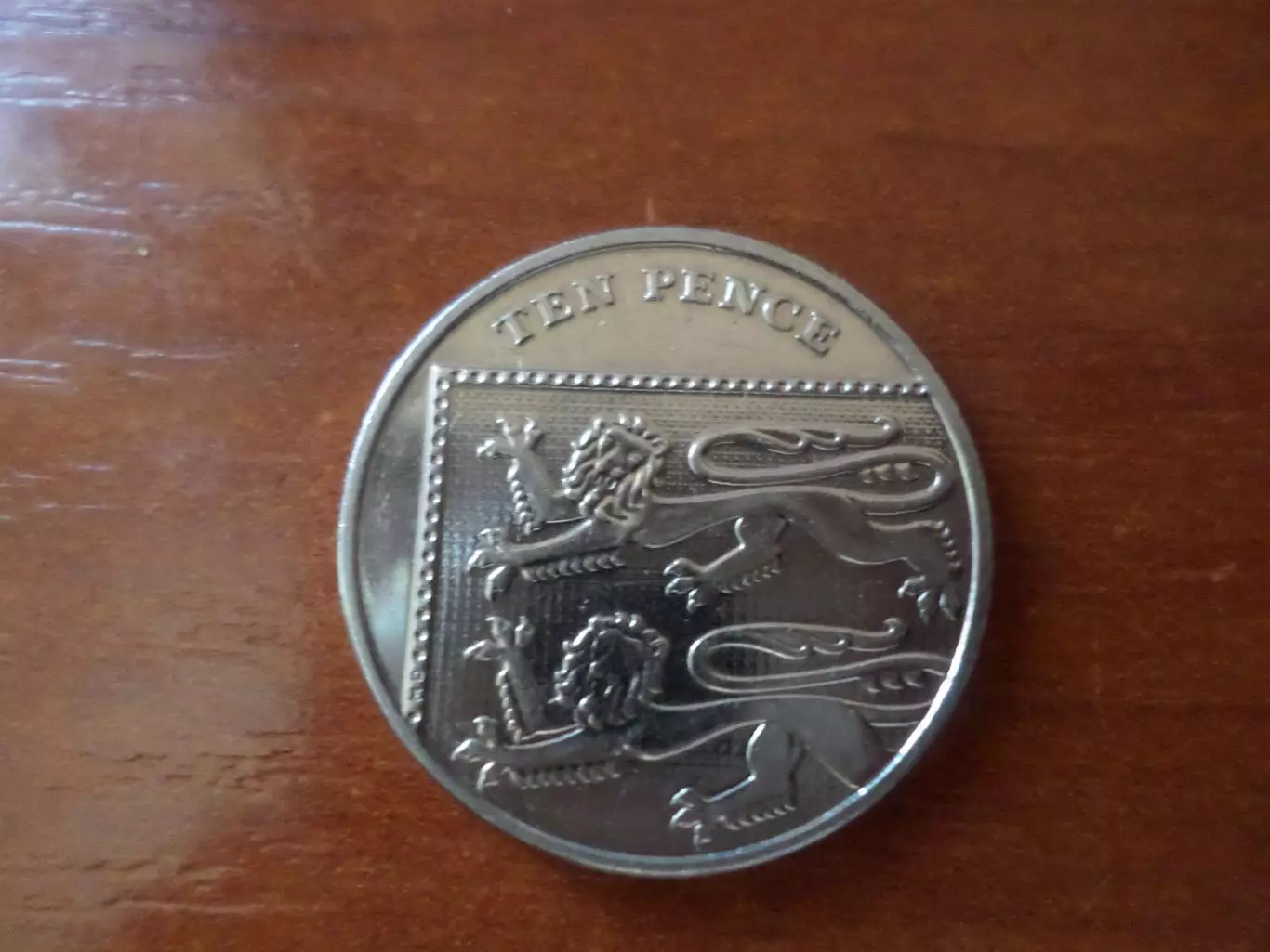Монета 10 пенсов Великобритания 2013 г 1