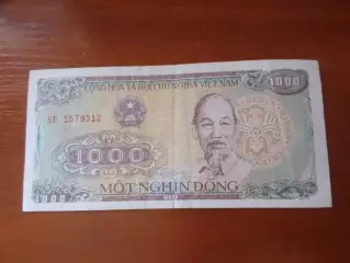 Банкнота 1000 донг Вьетнам 1988 г