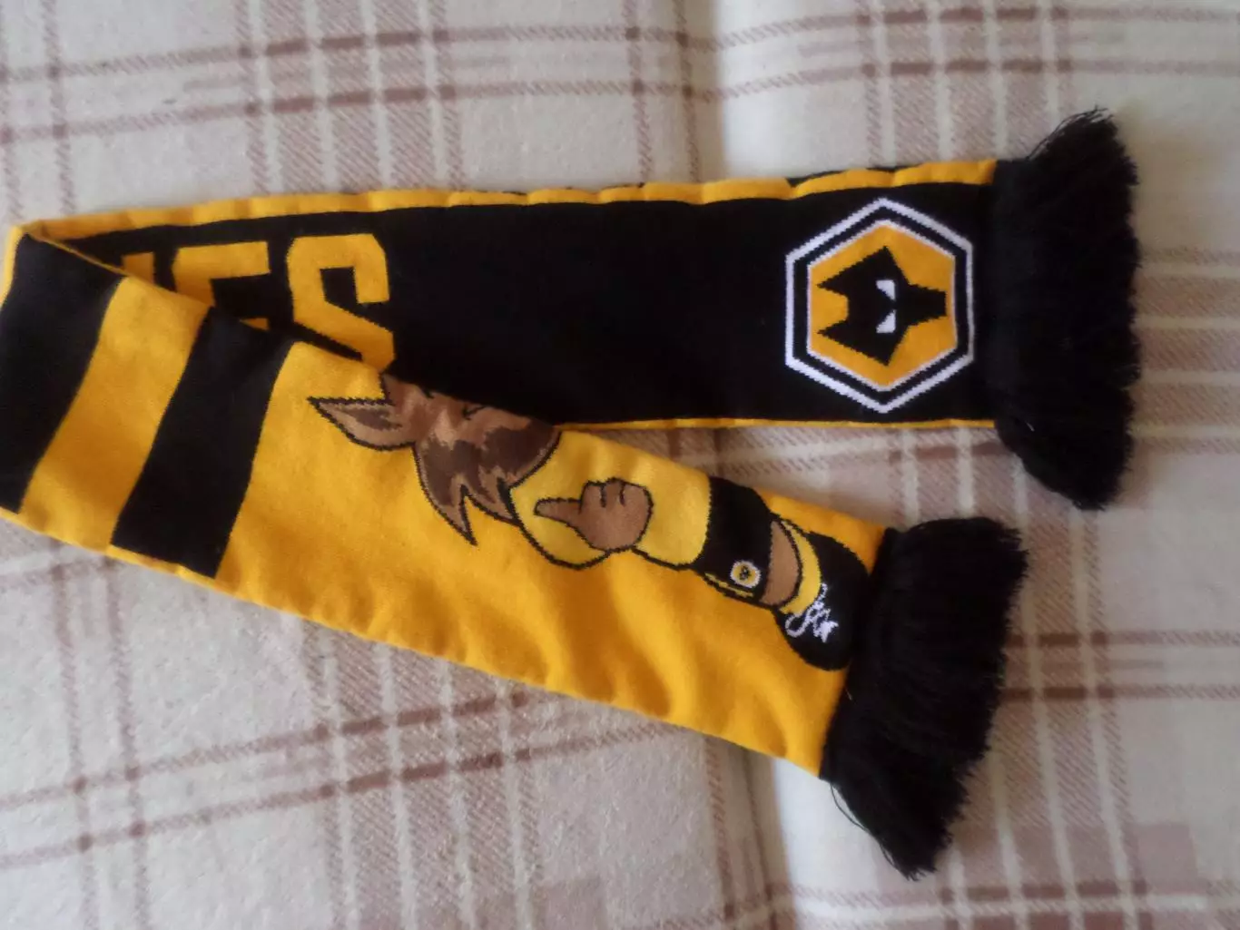 Шарф ФК Вулверхэмптон Англия детский