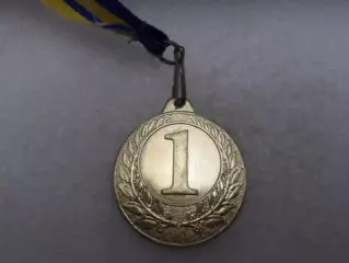 Медаль 1 место Полтавское областное отделение НОК Украины