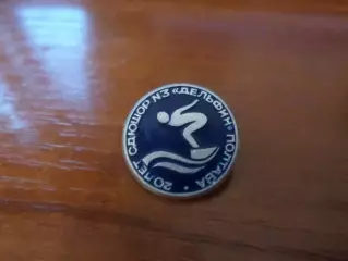 Значок 20 лет СДЮСШОР № 3 Дельфин Полтава