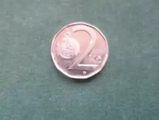 Монета 2 кроны Чехия 2022 г