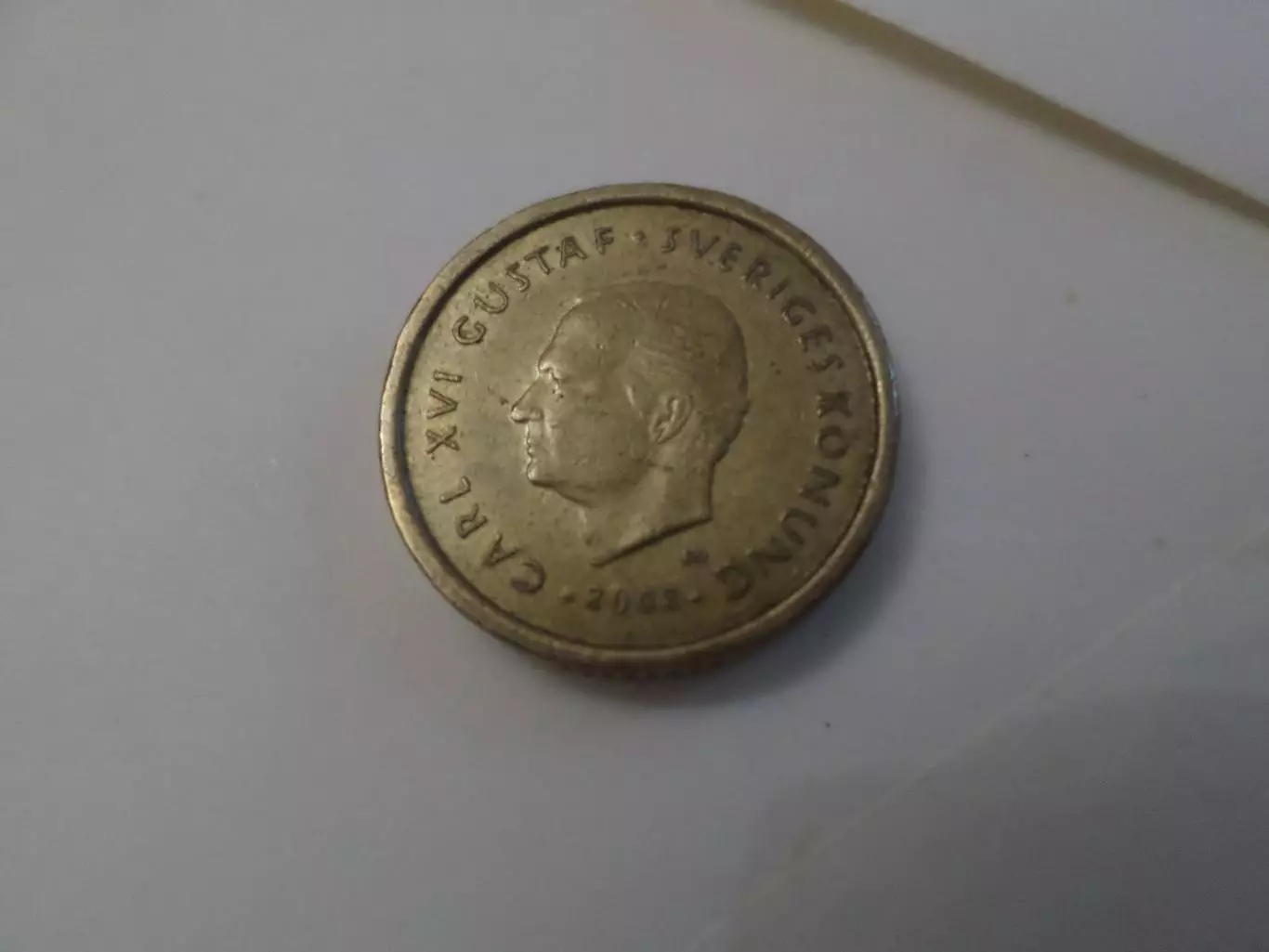 Монета 10 крон Швеция 2008 г 1