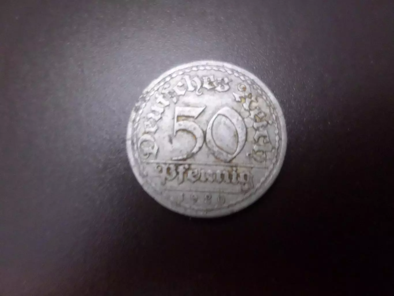 монета 50 пфеннигов Германия 1920 г