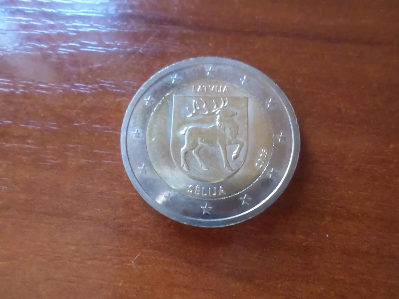 Монета Латвия 2 евро 2025 Исторические регионы Латвии - Селия