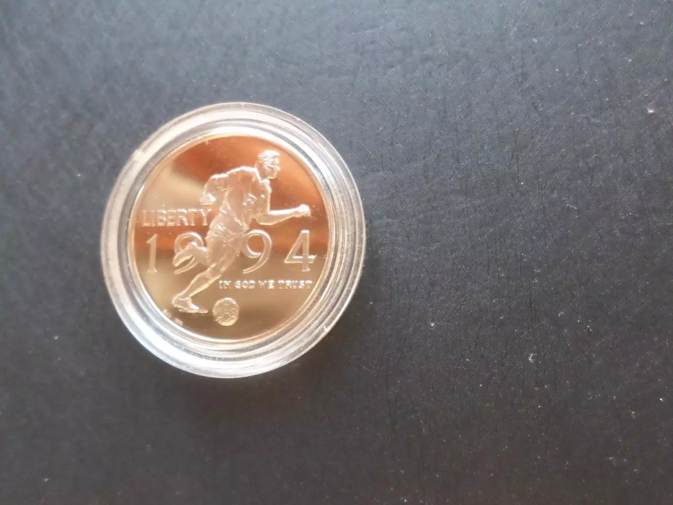 Монета 50 центов США 1994 г Чемпионат мира по футболу