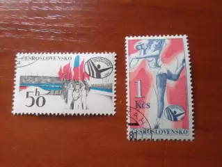 марки Чехословакия спорт Спартакиада 1980 г гаш