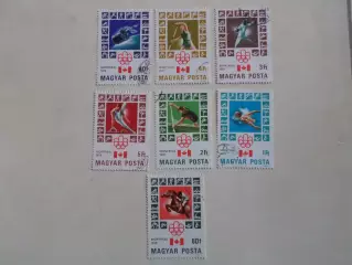 Марки Венгрия Олимпийские игры Монреаль 1976 г гаш