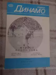 программа Динамо Киев - Баник Острава Чехословакия 1979 г