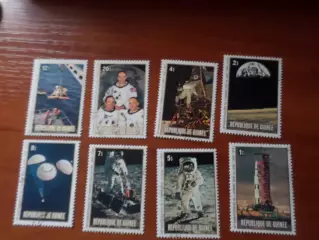 Марки Гвинея космос 1979 г гаш