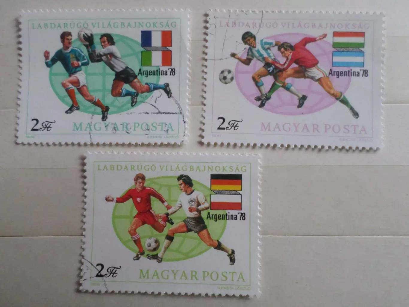 Марки Венгрия Чемпионат мира по футболу 1978 г гаш