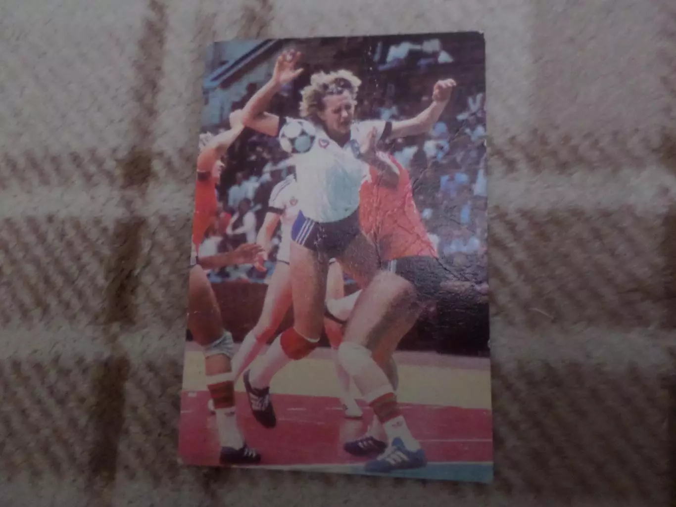 Календарик Т. Олексюк Спартак Киев гандбол 1987 г