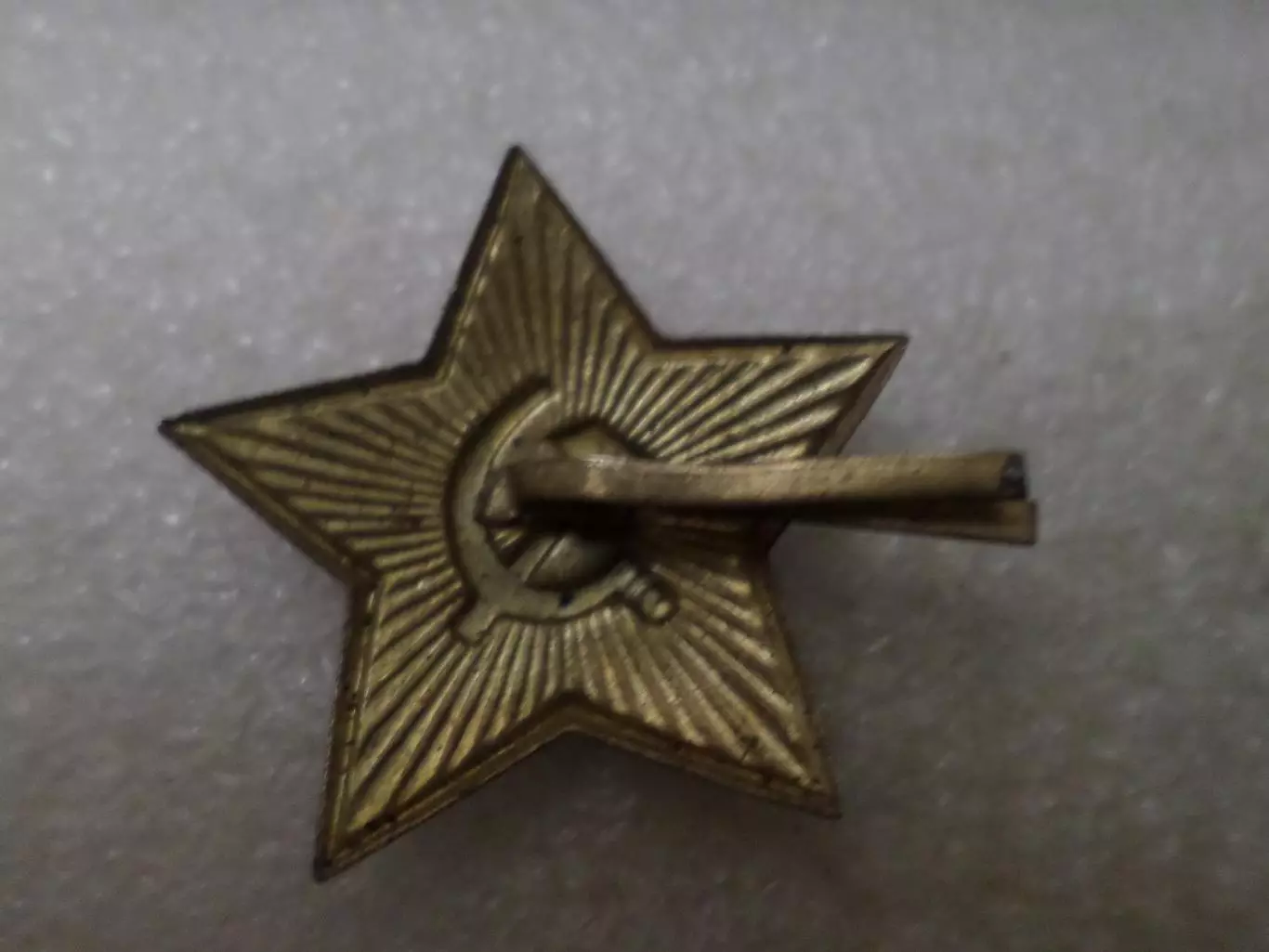 кокарда Звезда Советская Армия латунь эмаль 1