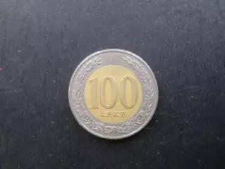 Монета 100 лек Албания 2000 г