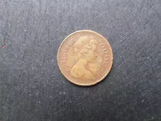 Монета 1\2 пенни Великобритания 1974 г