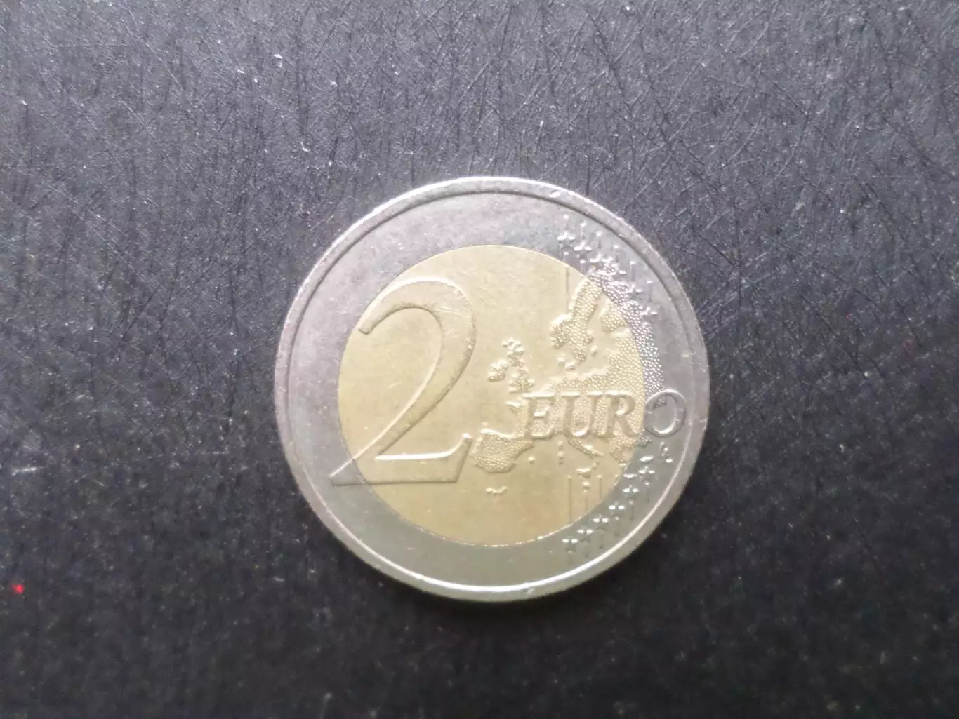 Монета 2 евро Франция 10 лет введения Евро 1