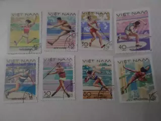 Марки Вьетнам спорт Легкая атлетика гаш