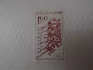 Марки Чехословакия спорт 3-я спартакиада 1965 г гаш