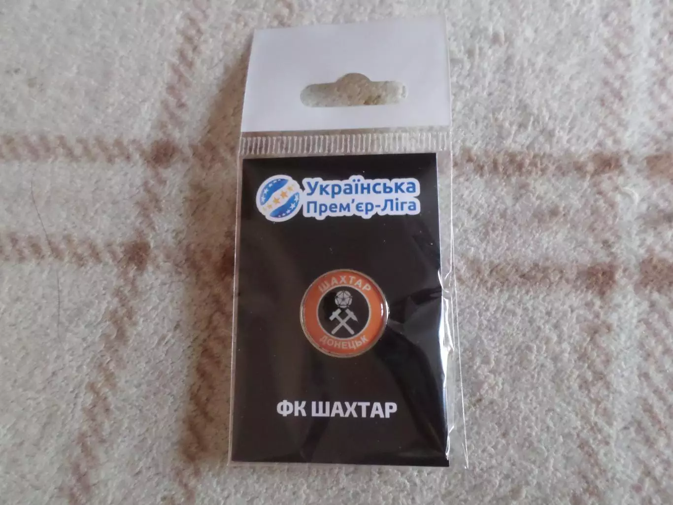 Значок футбол ФК Шахтер Донецк