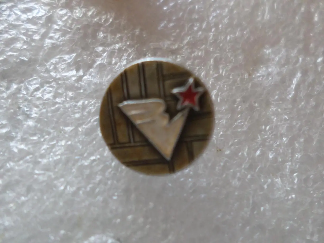 Значок Зенит Ленинград мяч.